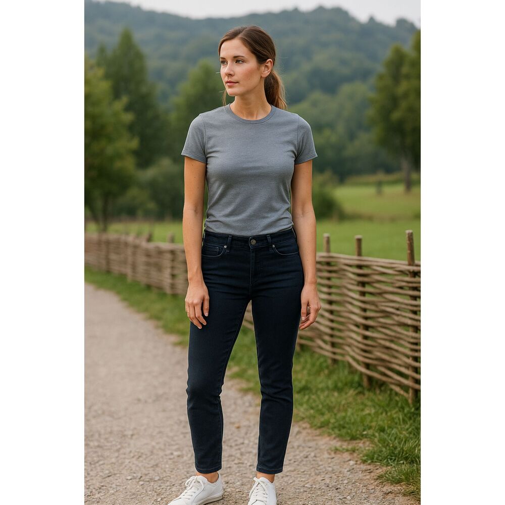 DUER Black Slim Leg Denim Jeans Pants   Women's Size 30 x 28